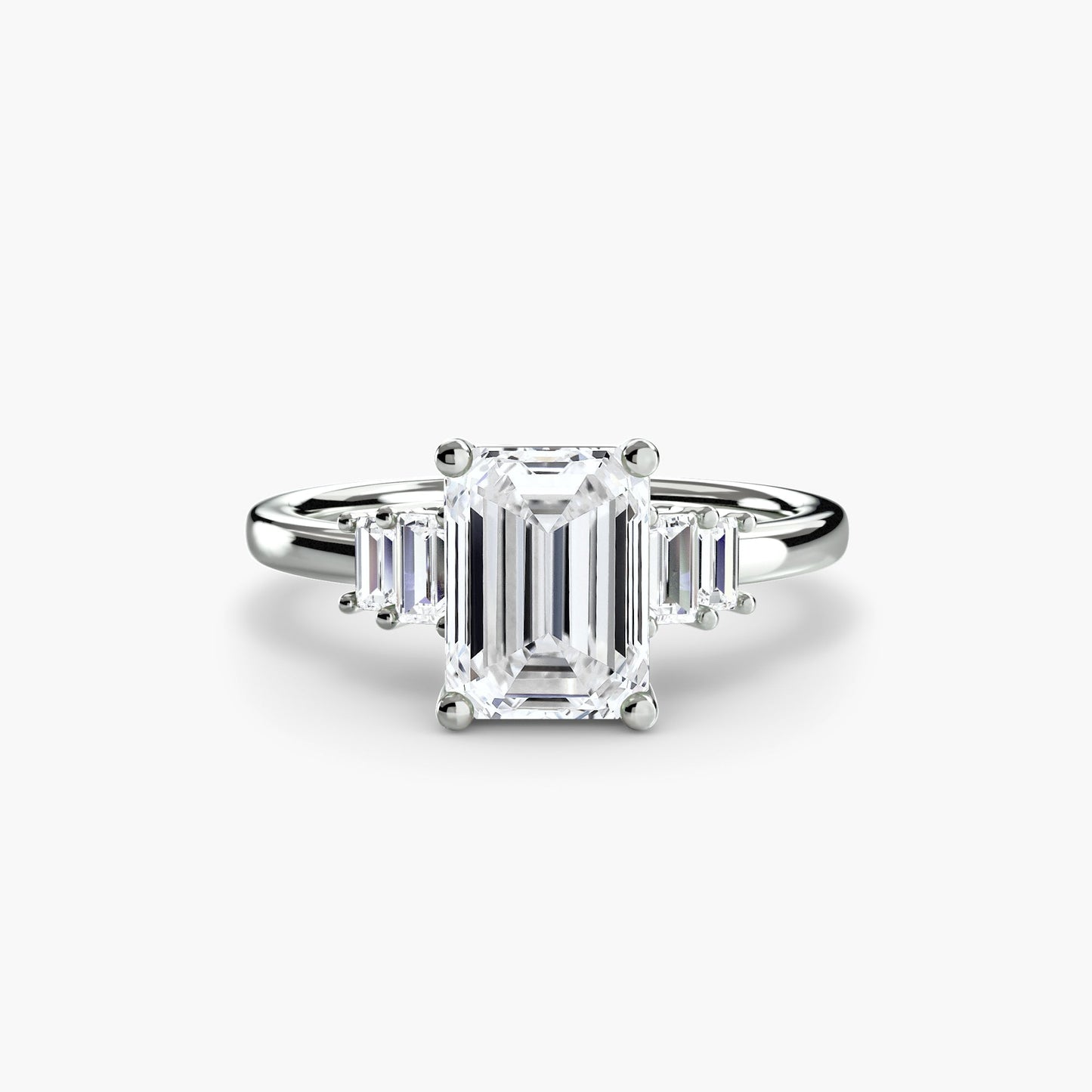 Diamante Setting 0,17-carati Gold – vista posteriore