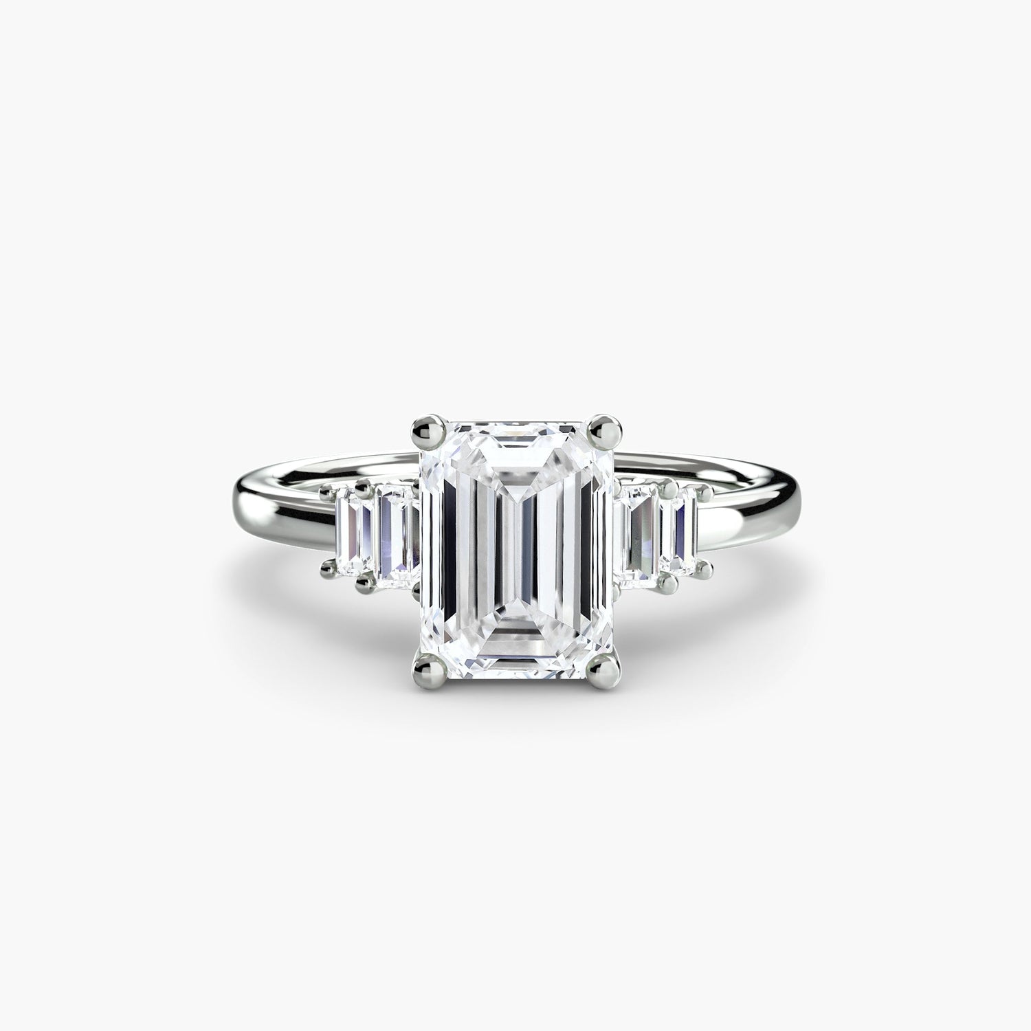Diamante Setting 0,17-carati Gold – vista posteriore