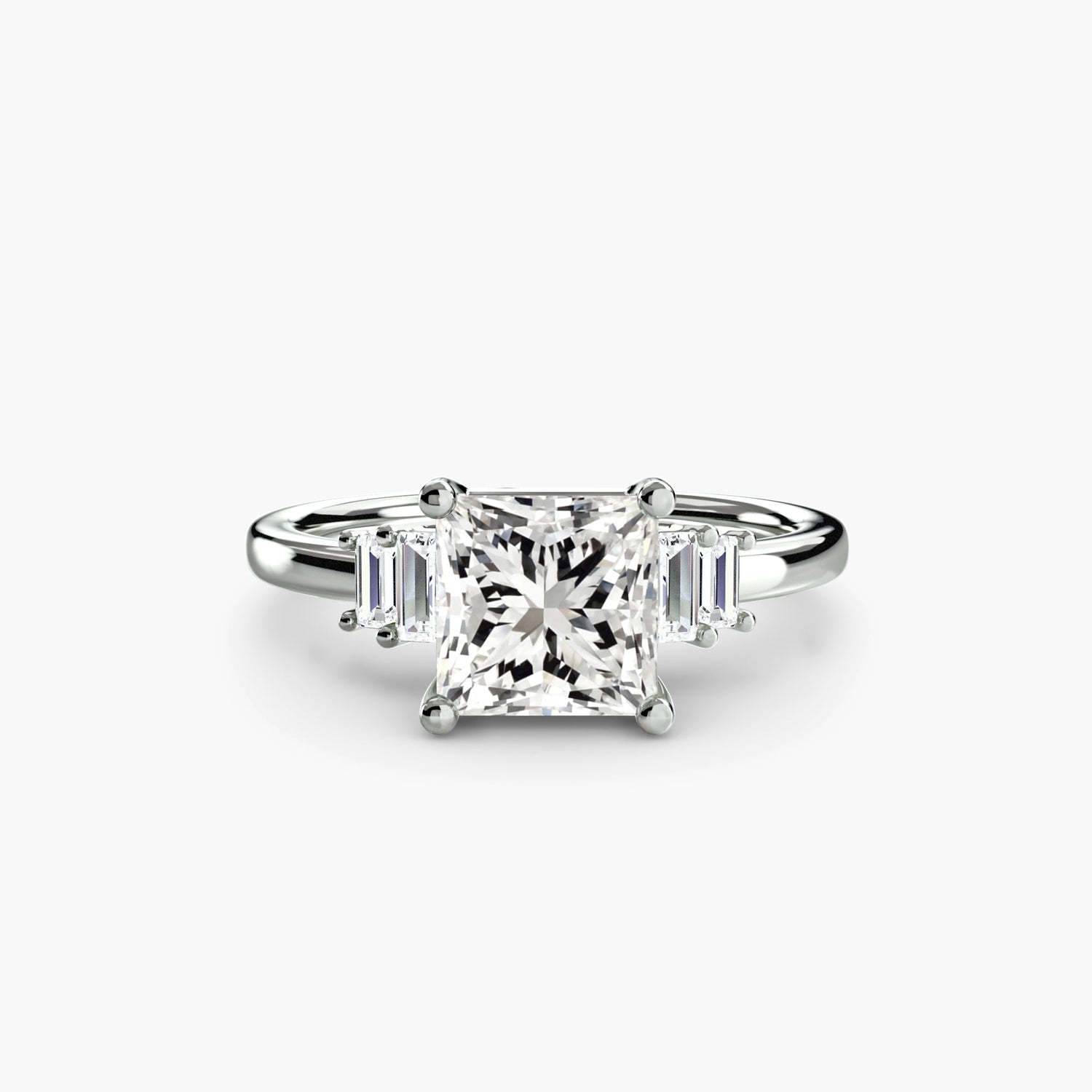 Diamante Setting 0,17-carati Gold – vista laterale