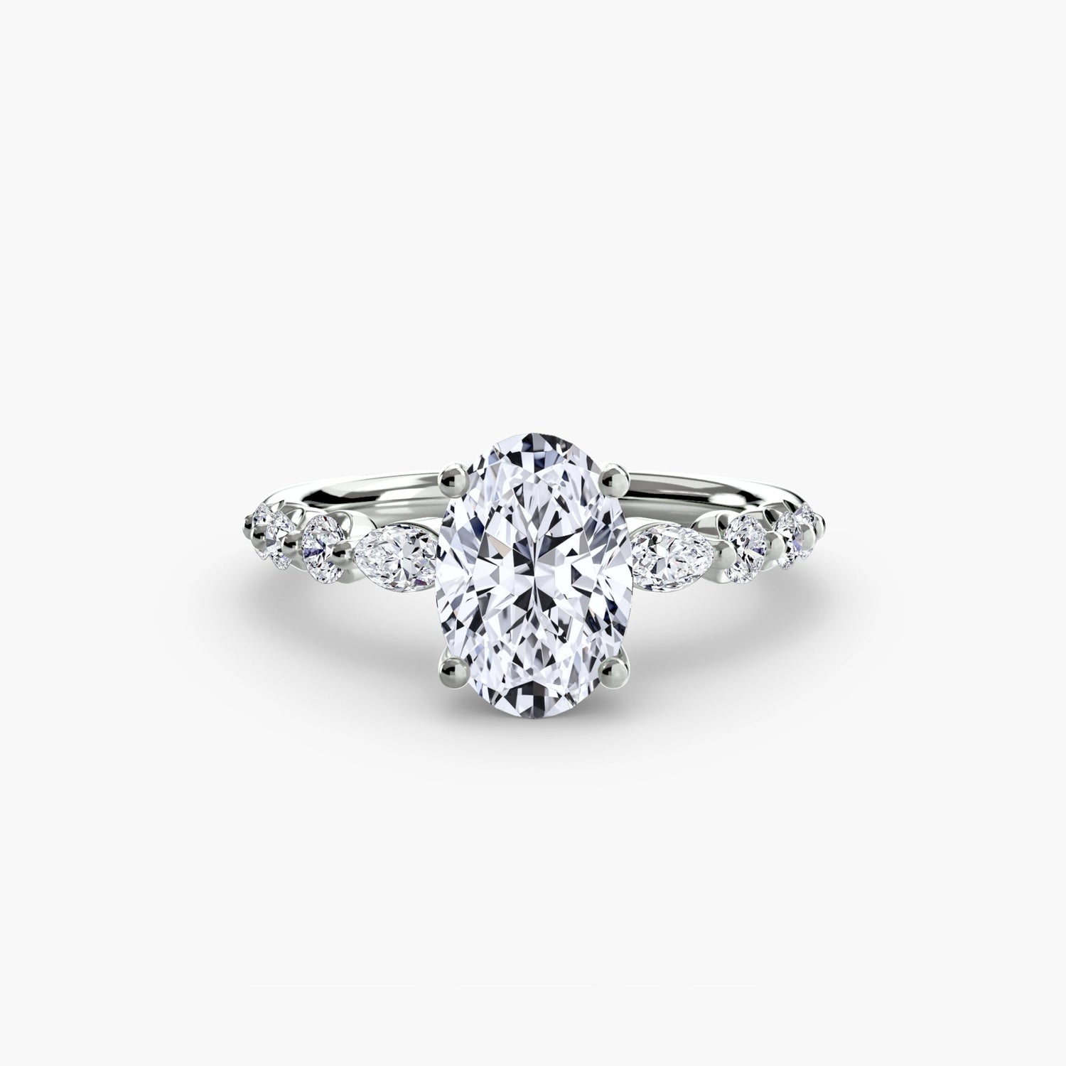 Brillante Setting 0,29-carati Gold – vista profilo