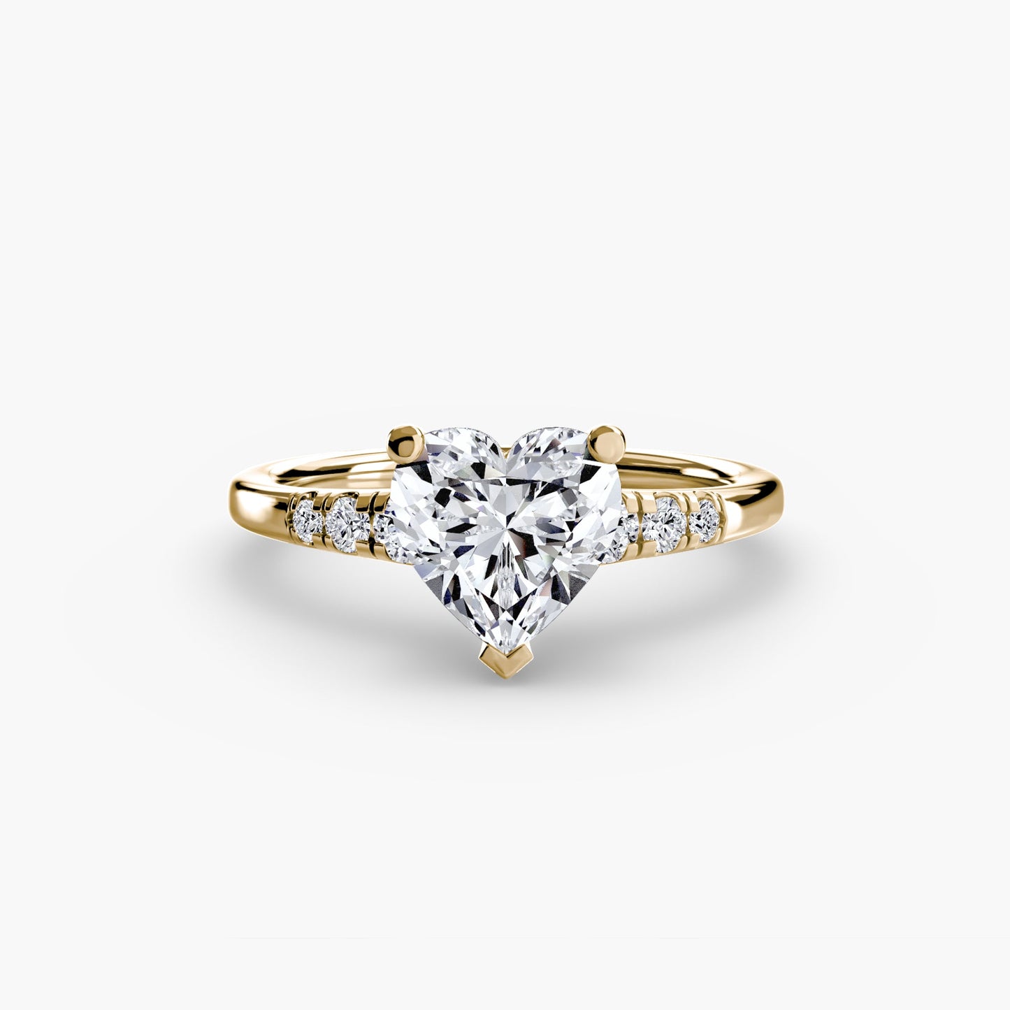 Taglio Rotondo Pietra Preziosa anello in Gold – vista dettaglio