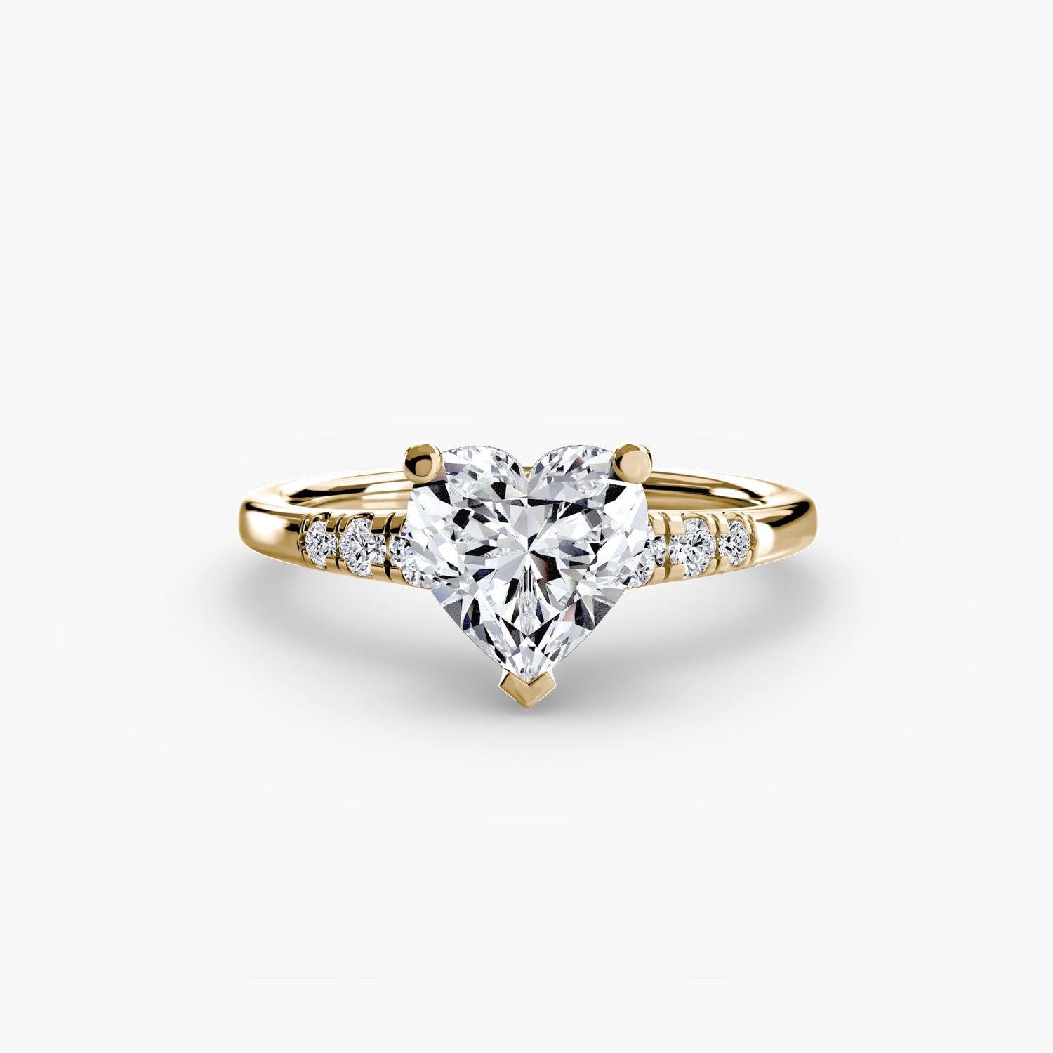 Taglio Rotondo Pietra Preziosa anello in Gold – vista dettaglio