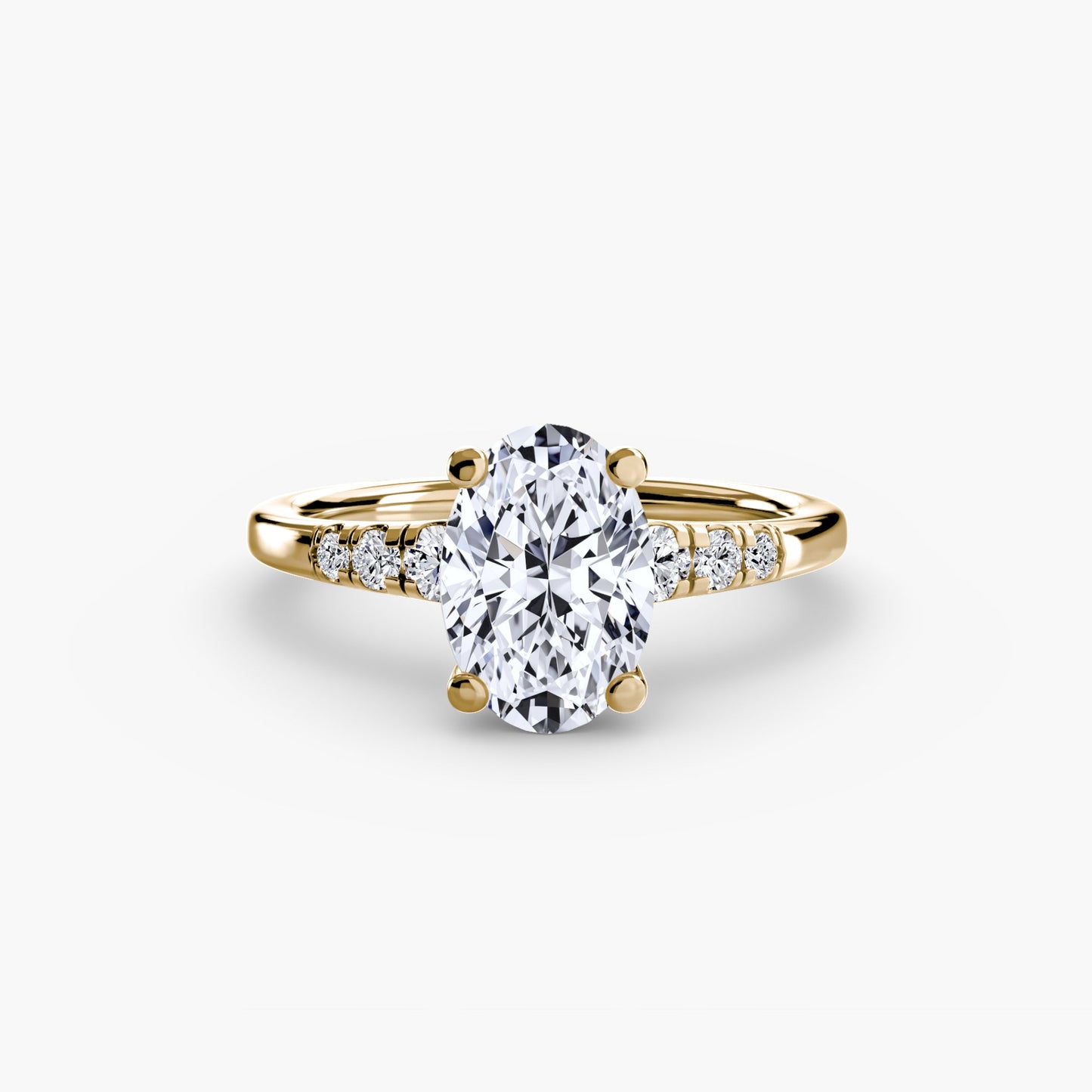 Pietra Preziosa Setting carati Gold – vista profilo
