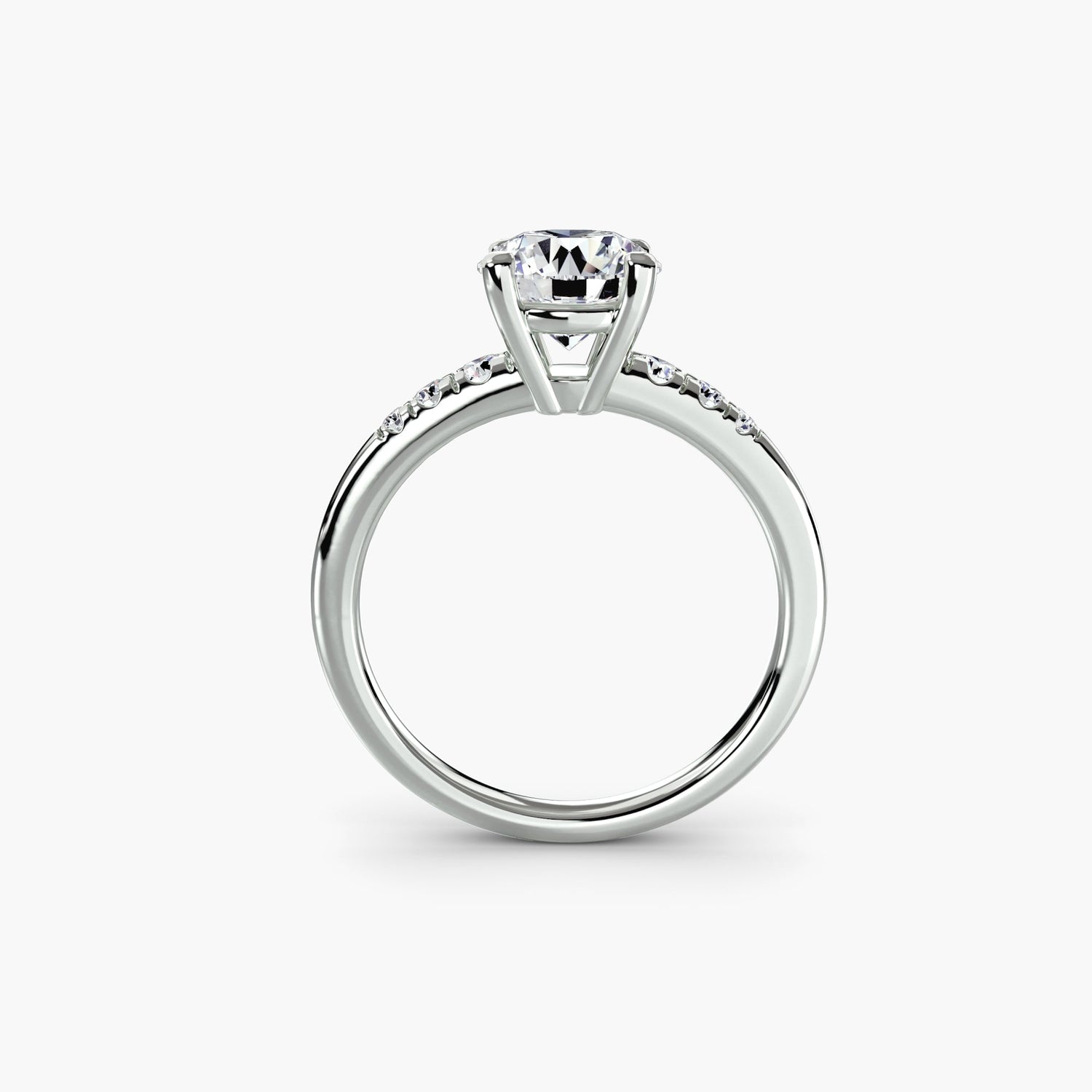 Pietra Preziosa Setting -carati Gold – vista frontale