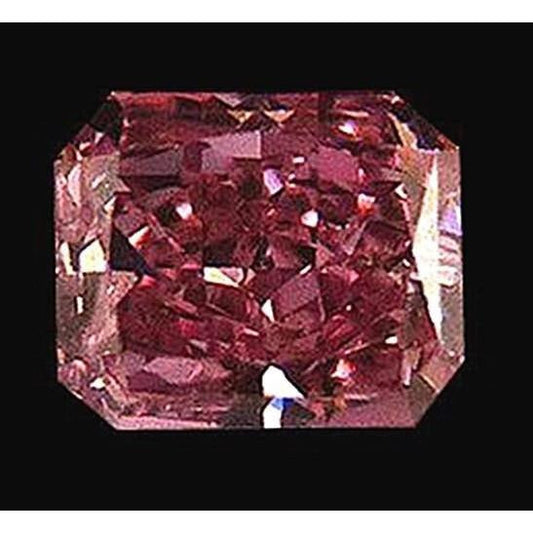 Rubino Sangue di Piccione Radiant Pietra Certificata Loose in Gold – vista principale