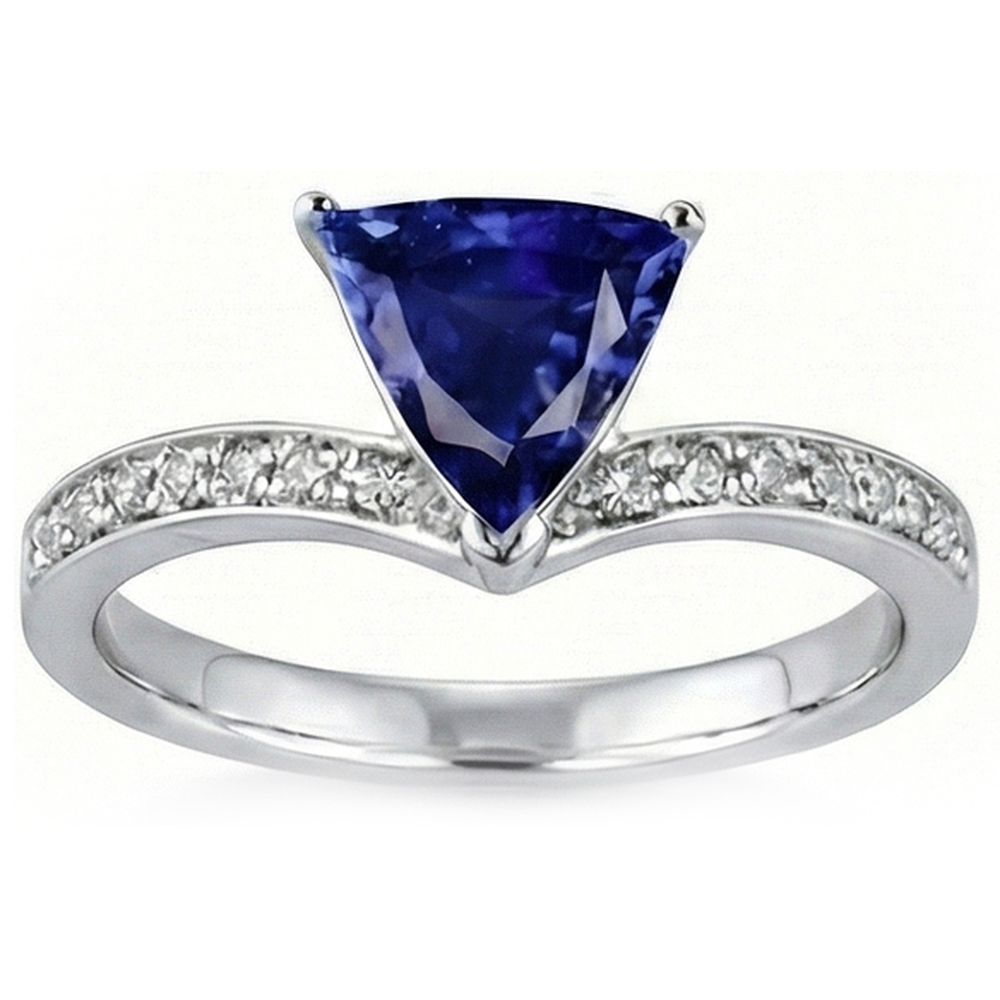 vero round diamante 2.50carati anello vista dall'alto