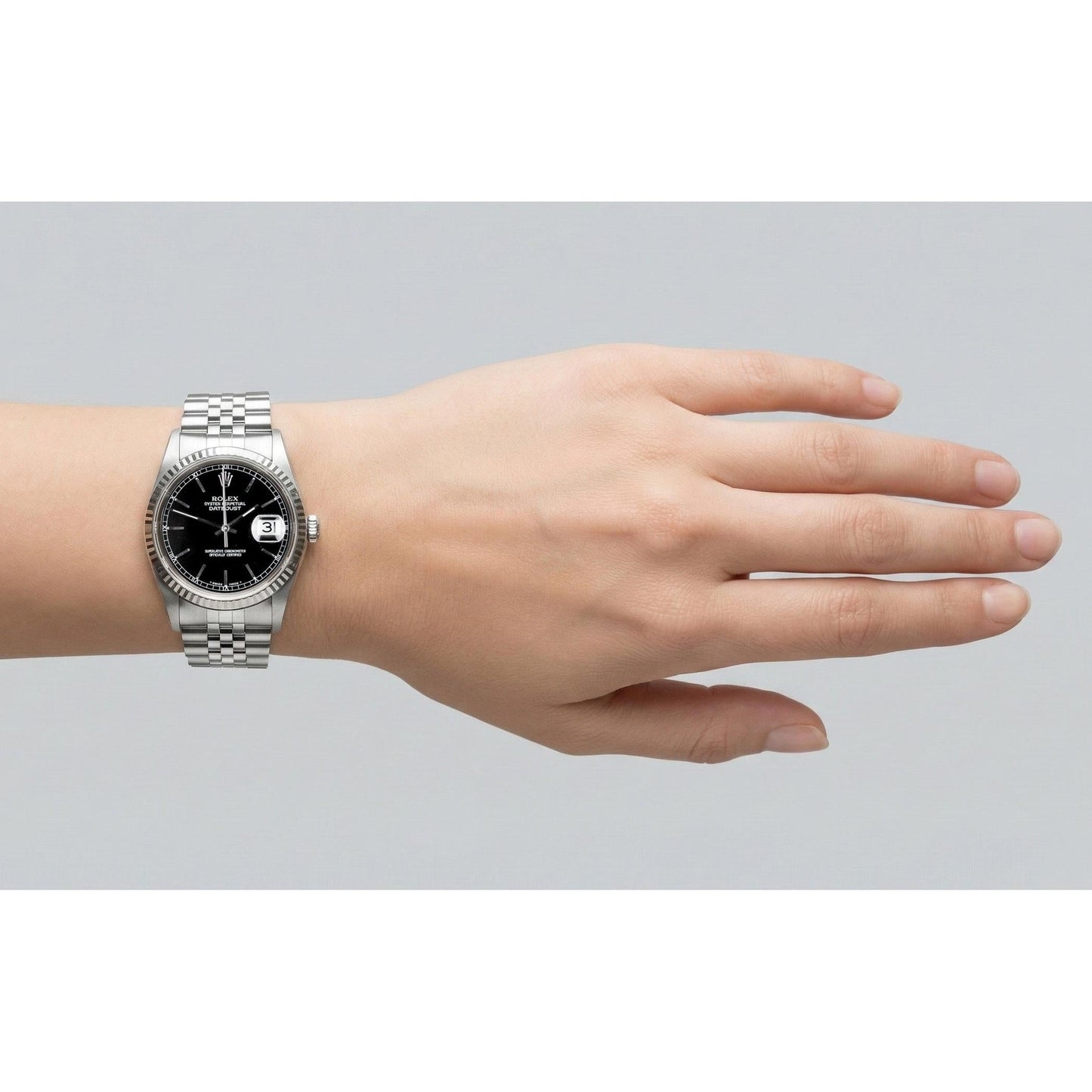 Gemma Rolex carati Stainless Steel – vista dall'alto