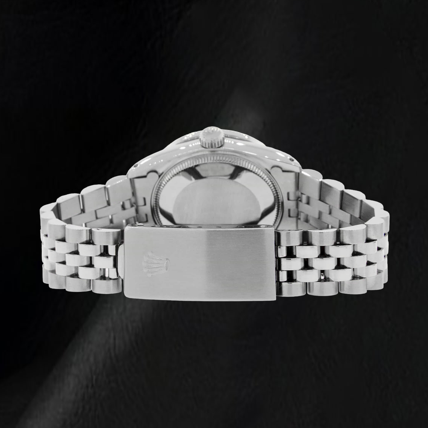 Orologio Rolex 31 mm in Acciaio Inossidabile con Quadrante con Diamanti in Madreperla Rosa