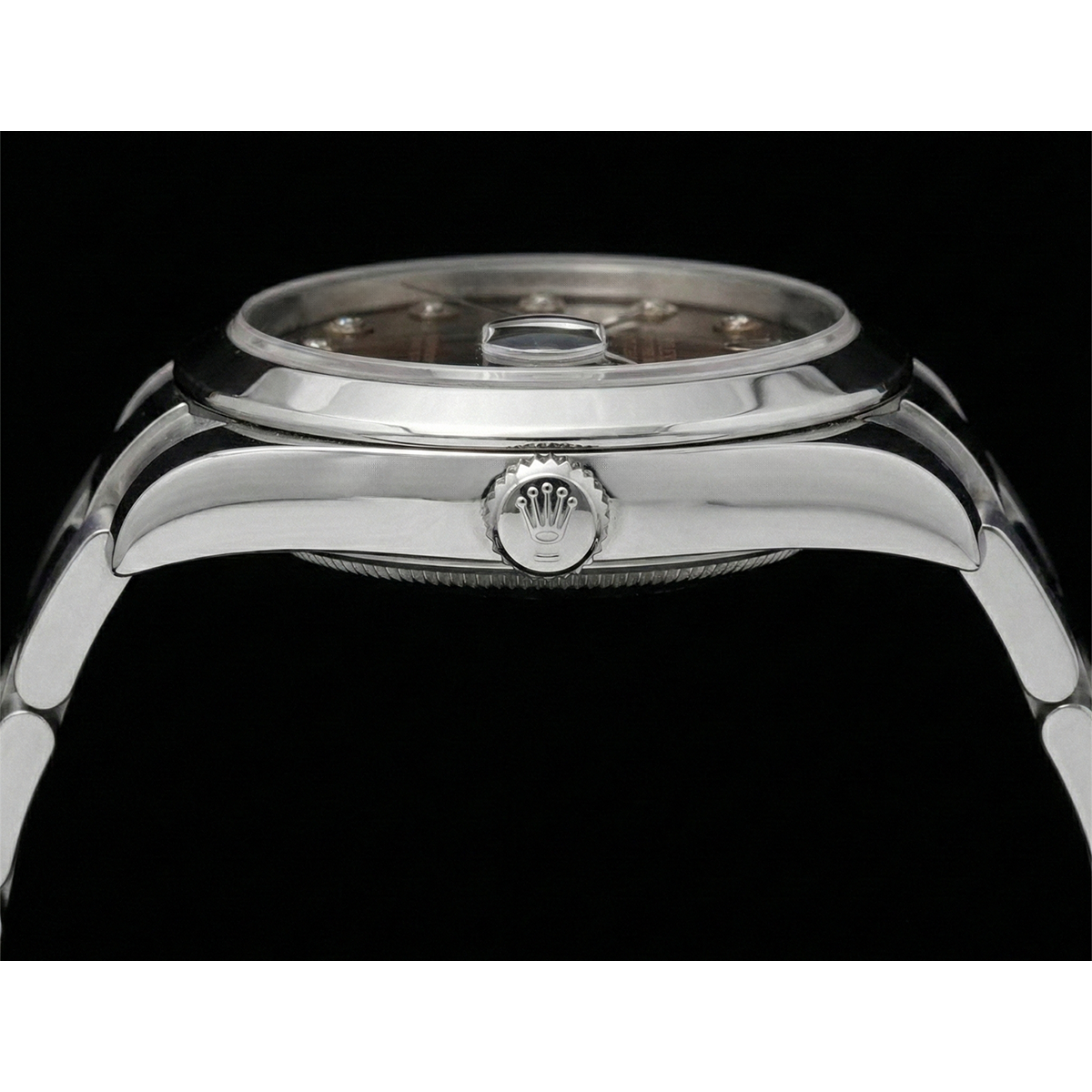 Squisito Rolex 0,20 carati – vista angolare