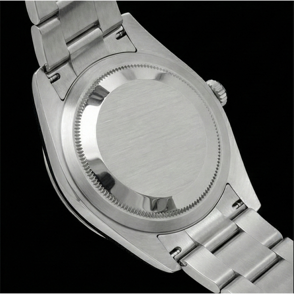 Diamante Fine Rolex 0,20 carati Stainless Steel – vista posteriore