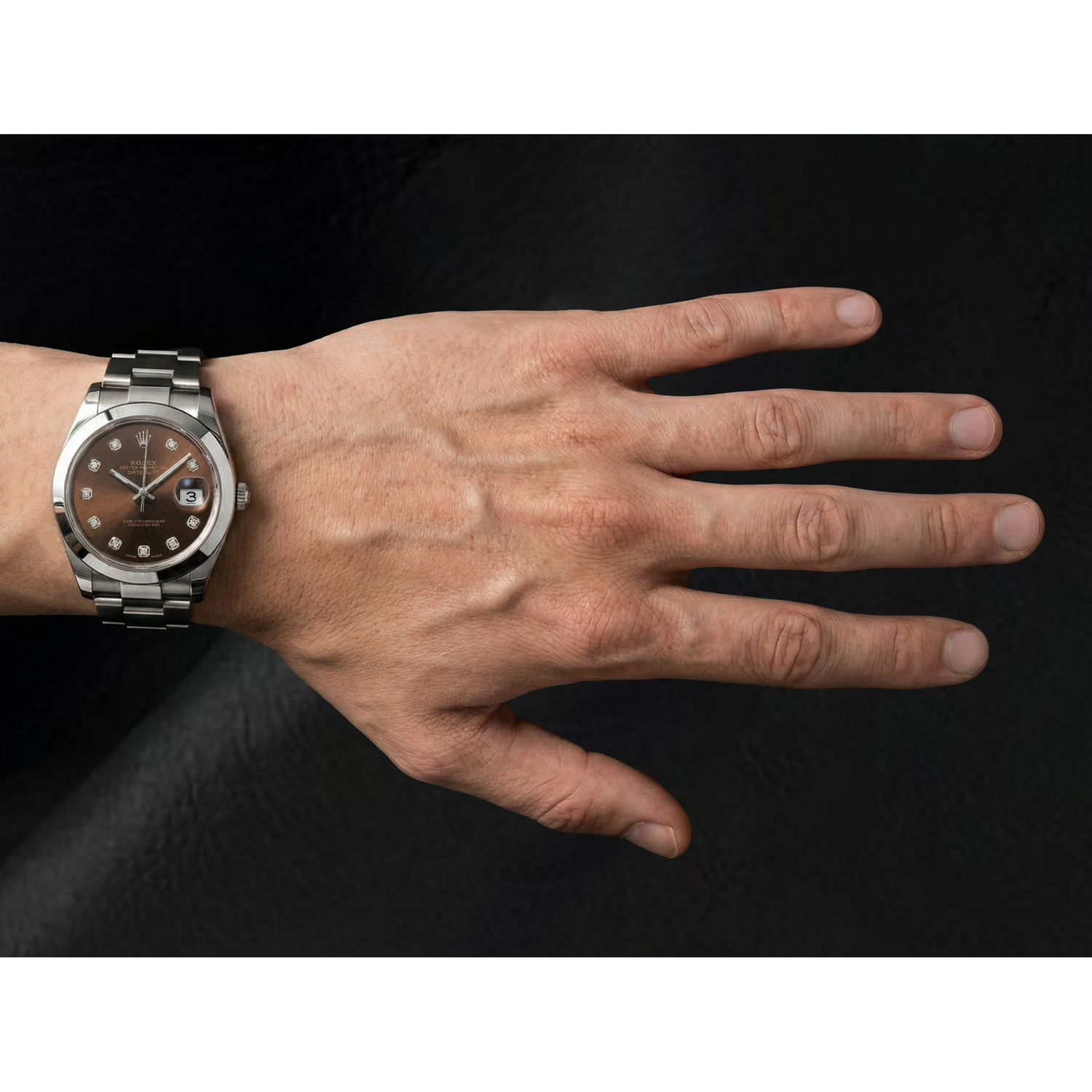 Diamante Fine Rolex 0,20-carati Stainless Steel – vista alternativa