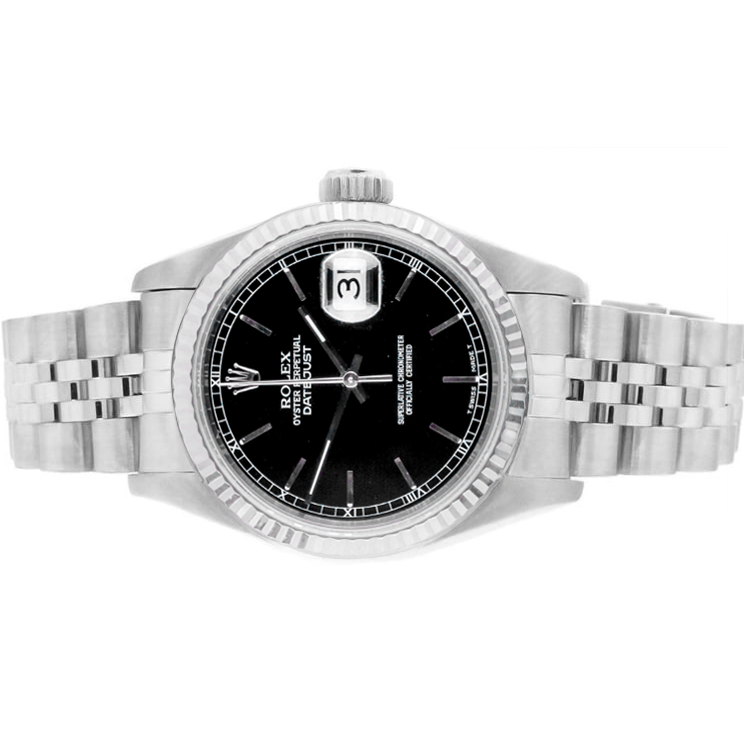 Sofisticato Gemma Rolex carati – vista laterale