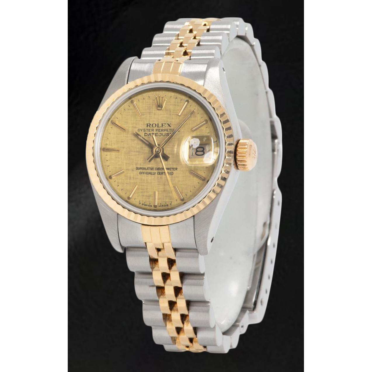 Raffinato Rolex carati – vista frontale