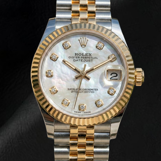 Perla Coltivata Rolex 0,20-carati Two Tone – vista principale