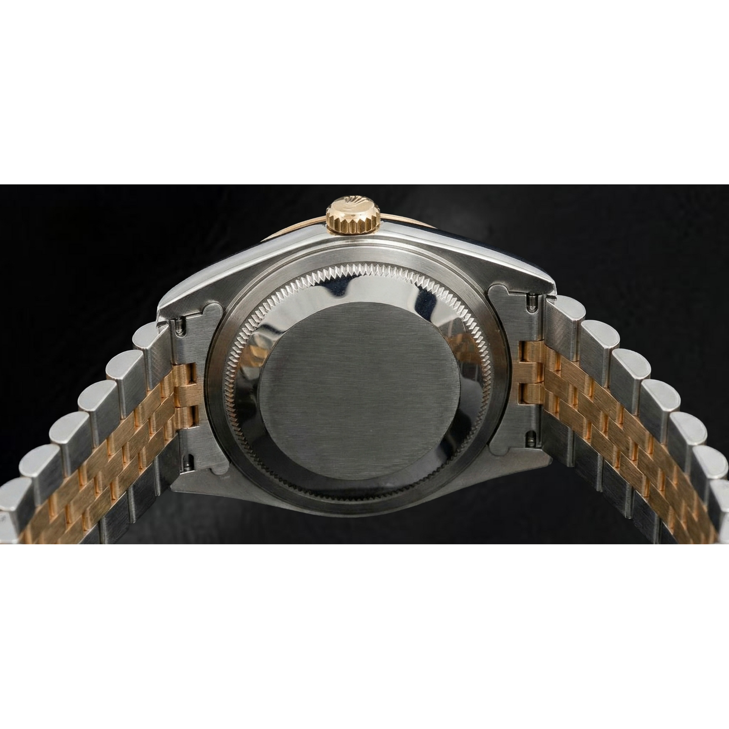 Perla Coltivata Rolex 0,20 carati Two Tone – vista dall'alto
