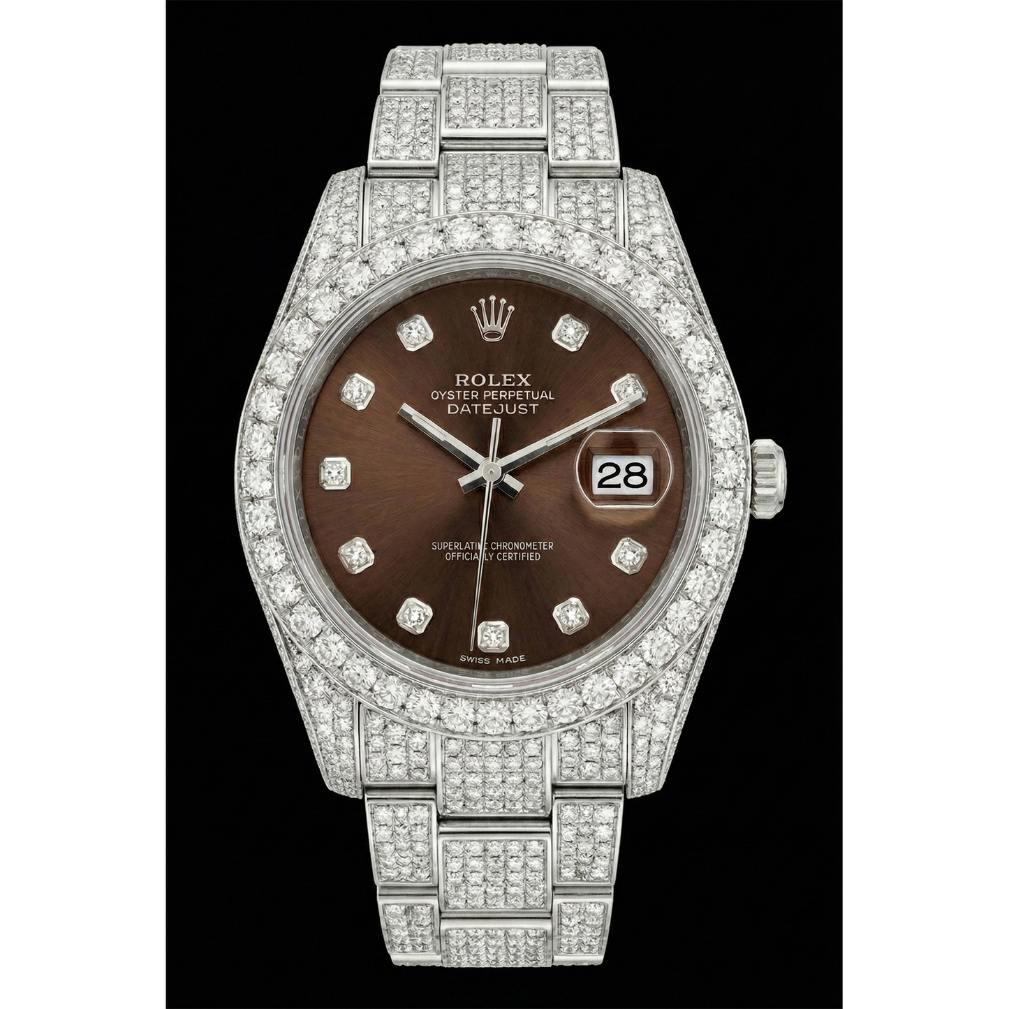 Brillante Rolex in Stainless Steel – vista principale