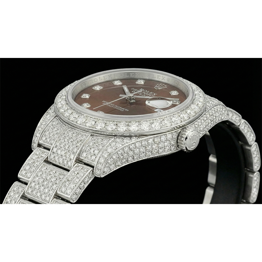 Brillante anello in Stainless Steel – vista angolare