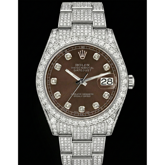 Rolex Stainless Steel con Diamante – vista principale