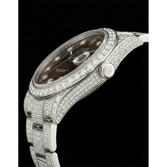 Diamante Rolex – vista frontale