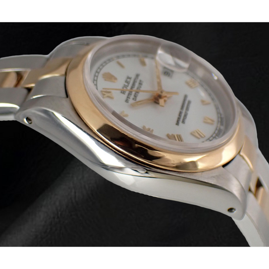 Gemma Rolex carati Two Tone – vista frontale