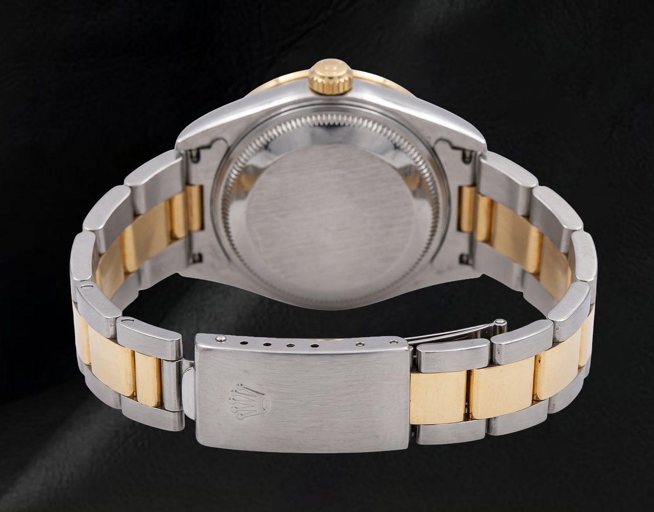 Rolex 14233 Orologio Bicolore 34 mm Quadrante con Diamanti in Madreperla Bianca