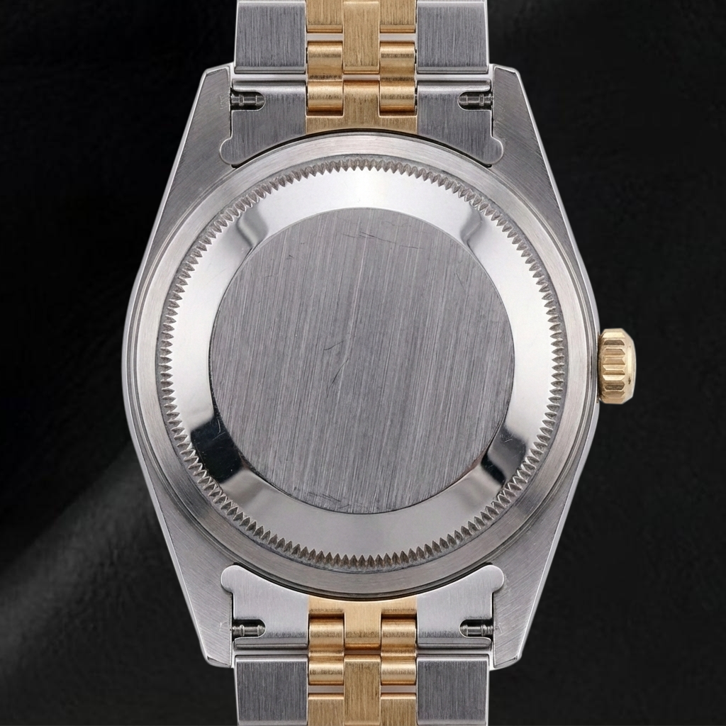 Perla anello in Two Tone – vista profilo