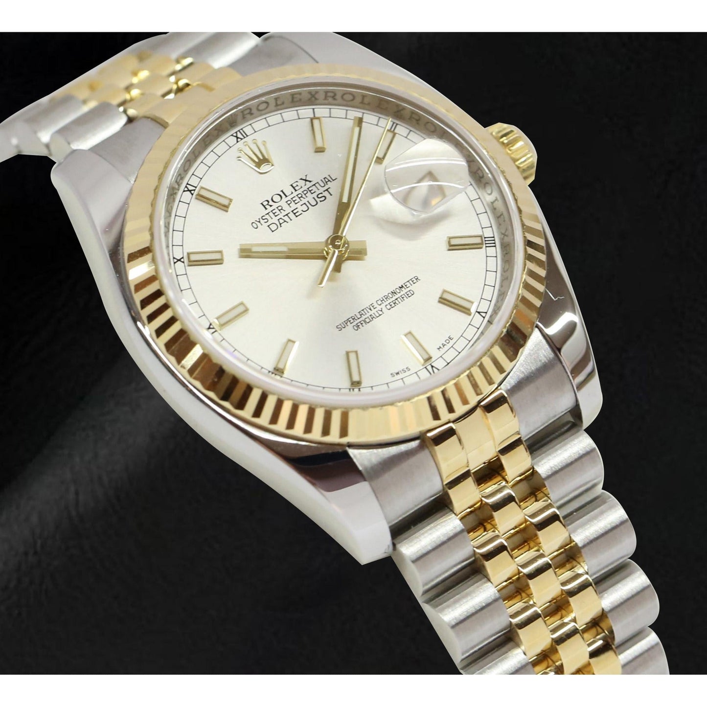 Sofisticato Gemma Rolex carati – vista angolare