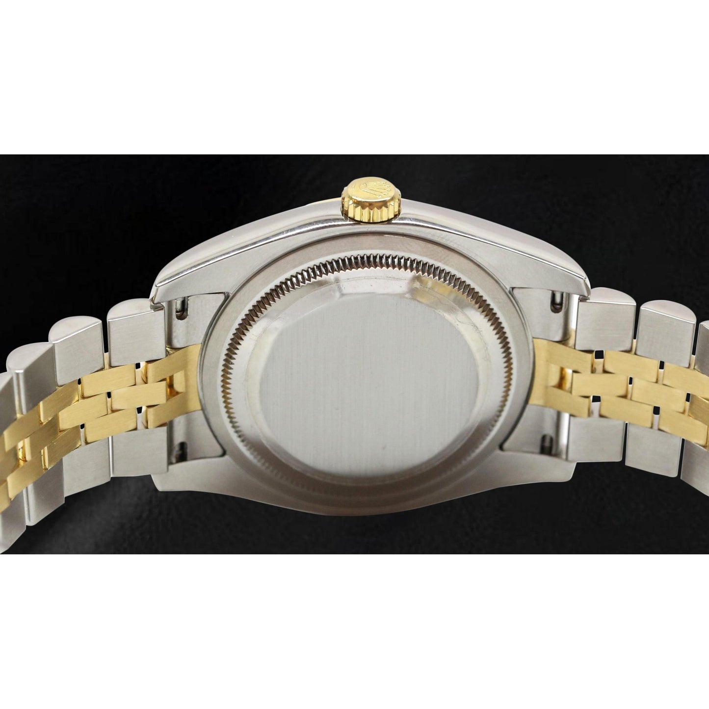 Gemma Rolex in Sterling Silver Two Tone Gold – vista profilo