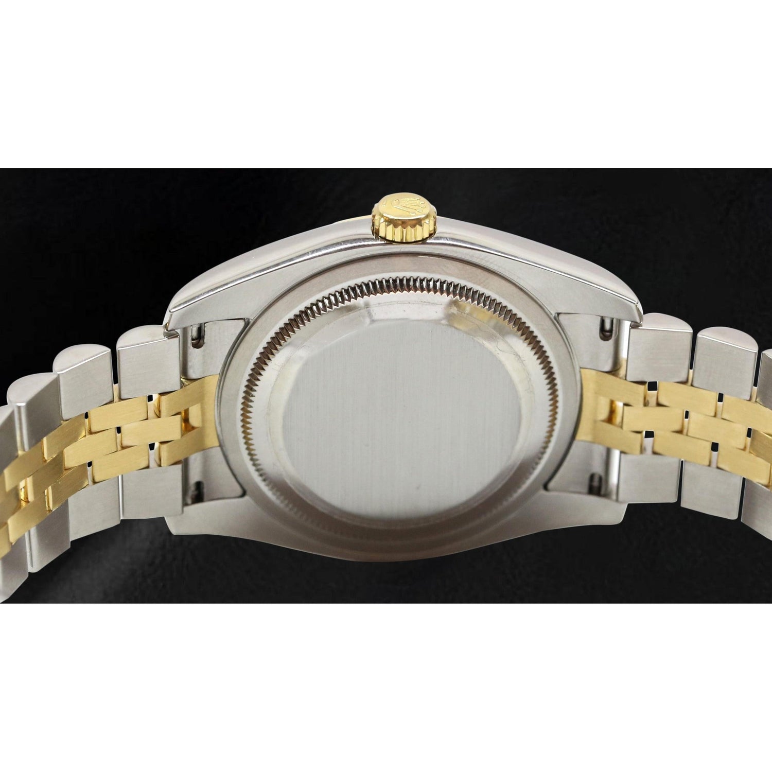 Gemma Rolex in Sterling Silver Two Tone Gold – vista profilo