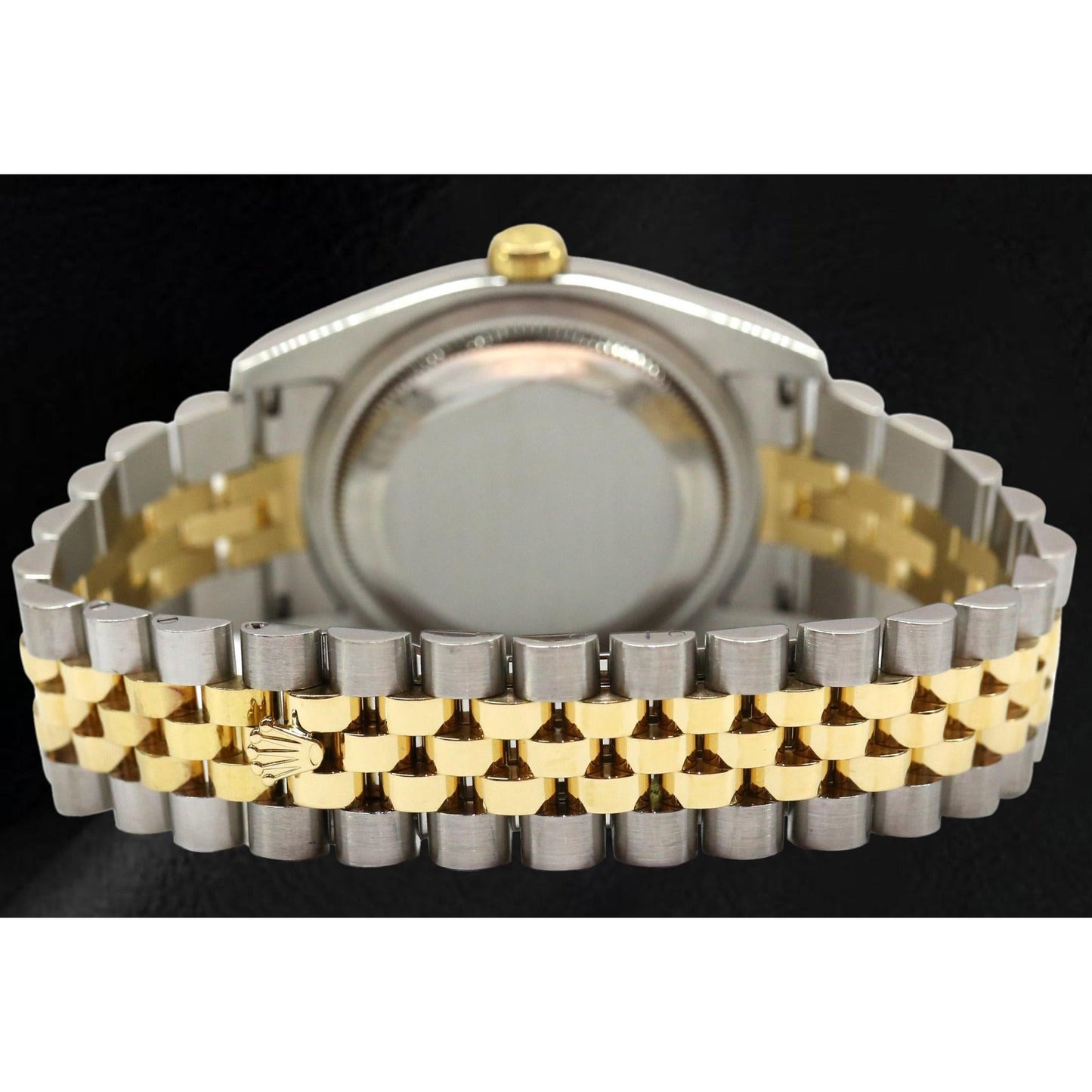 Gemma anello in Sterling Silver Two Tone Gold – vista dall'alto