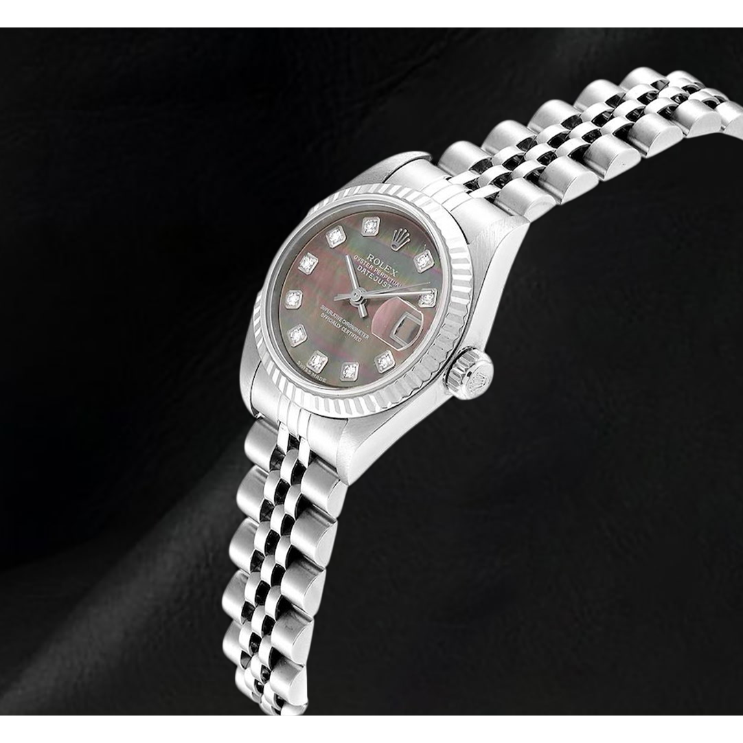 Orologio Rolex Datejust 26 mm Anno 2002 Quadrante con Diamanti in Madreperla