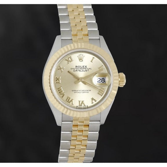 Orologio da donna Quadrante Romano Acciaio Inossidabile e Oro

