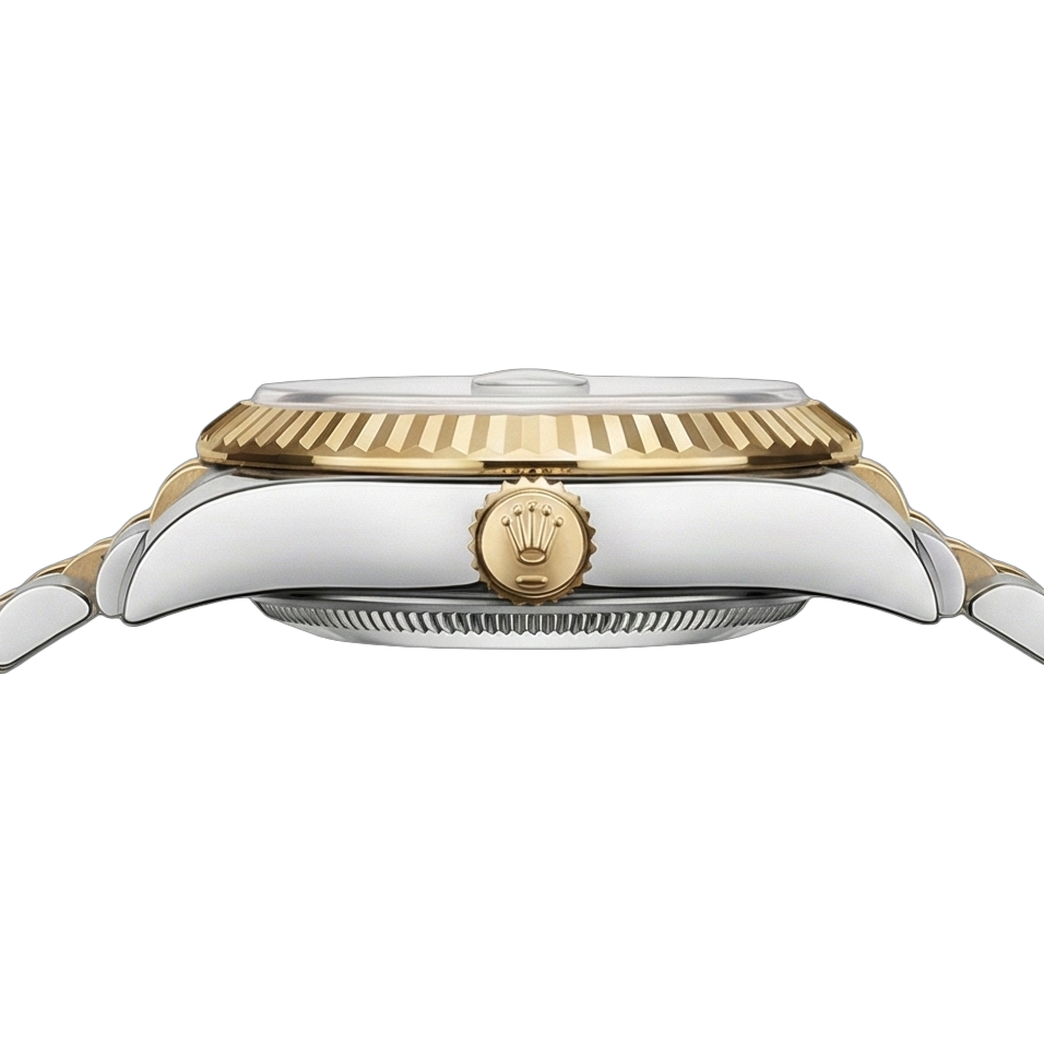 Pietra Preziosa Rolex carati Two Tone – vista laterale
