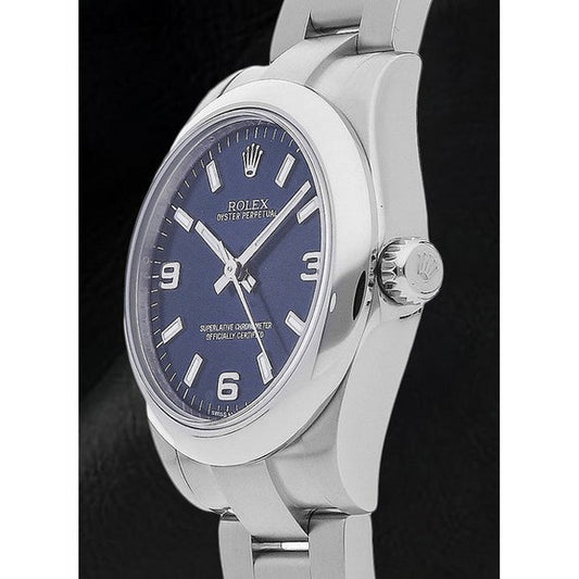 Quadrante blu arabo Orologio