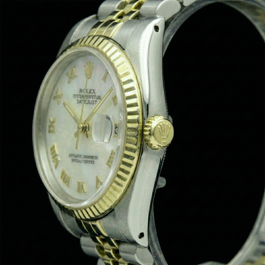 Perla Rolex – vista angolare