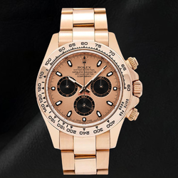 Rolex Cosmograph Daytona 116505 40 mm Orologio in Oro Rosa con Quadrante Champagne