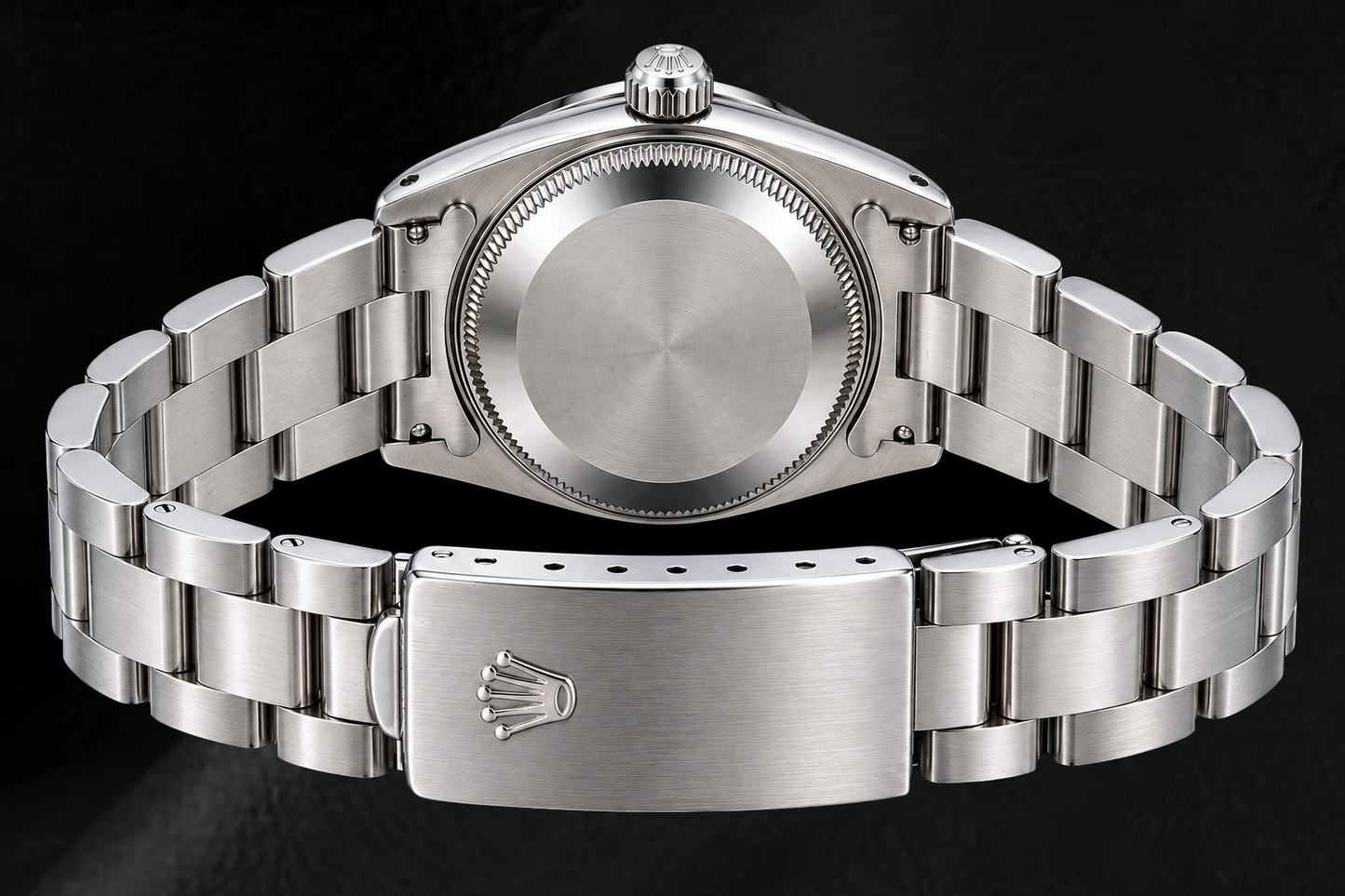 Orologio Rolex Date 15010 da 34 mm in Acciaio Inossidabile con Quadrante con Diamanti Argento