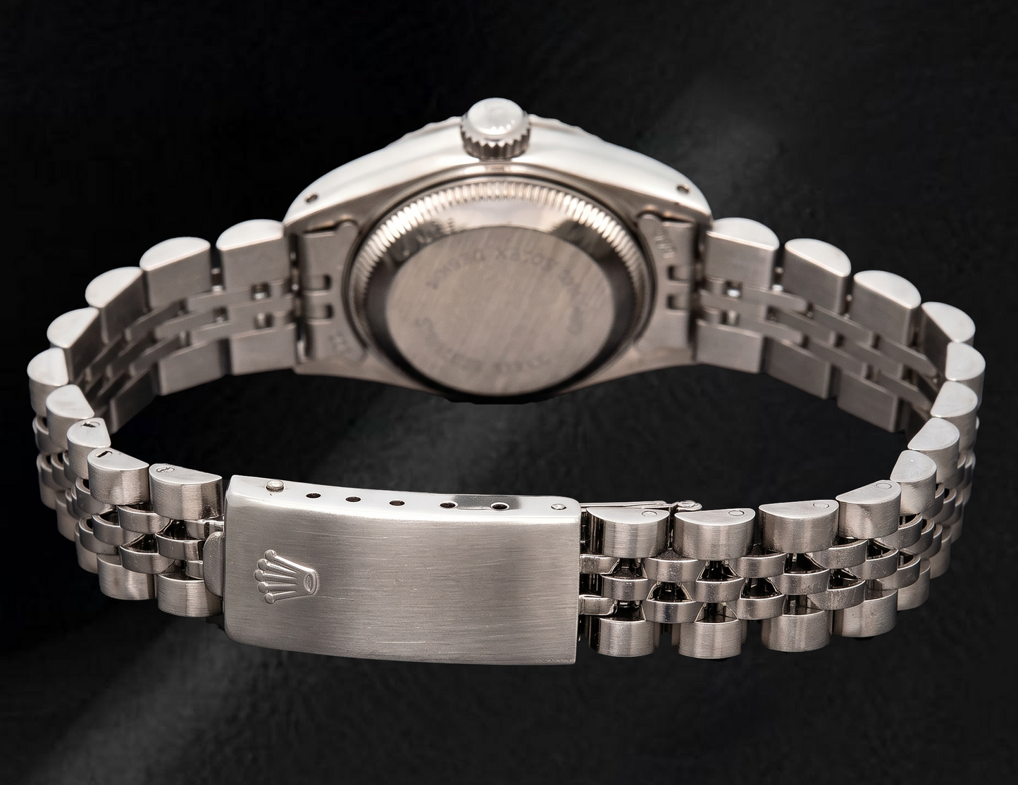 Orologio Rolex Date 6924 26 mm Quadrante Argentato Bracciale Jubilee in Acciaio Inossidabile