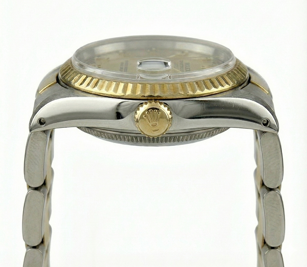 Rolex Date Orologio da donna Rolex quadrante arabo bicolore