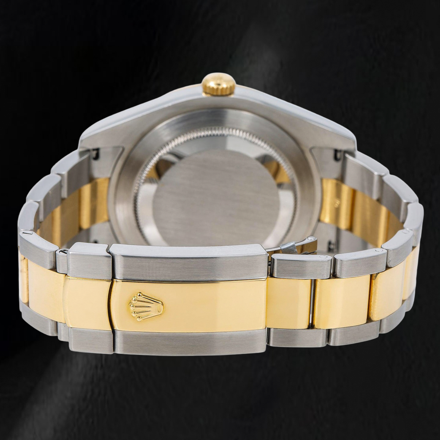 Rolex Datejust 116233 36 mm Orologio Bicolore Quadrante con Diamanti Champagne
