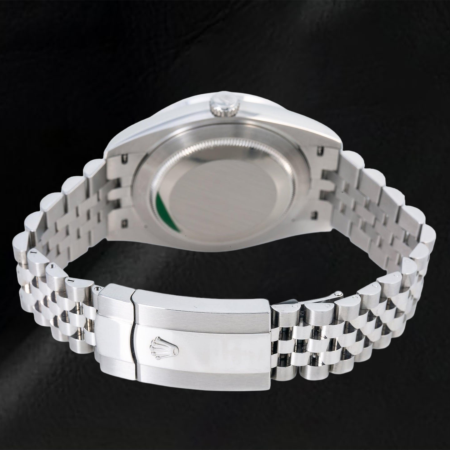 Orologio Rolex Datejust 126300 41mm Quadrante Pavé di Diamanti Numeri Arabi Arcobaleno Acciaio Inossidabile Bracciale Jubilee