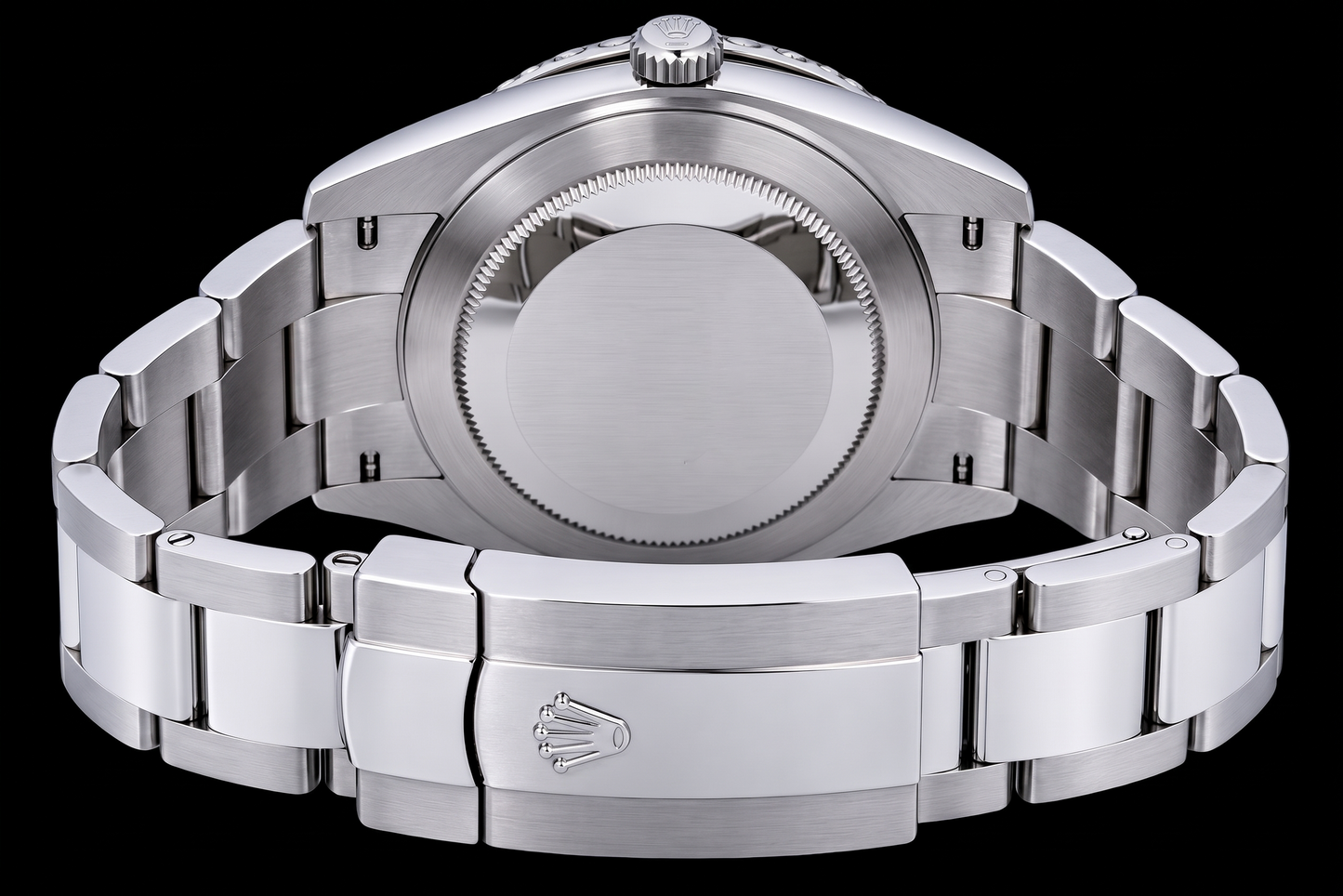 Rolex Datejust 126300 41 mm Orologio in Acciaio Inossidabile con Quadrante Pavé di Diamanti e Numeri Romani Rossi