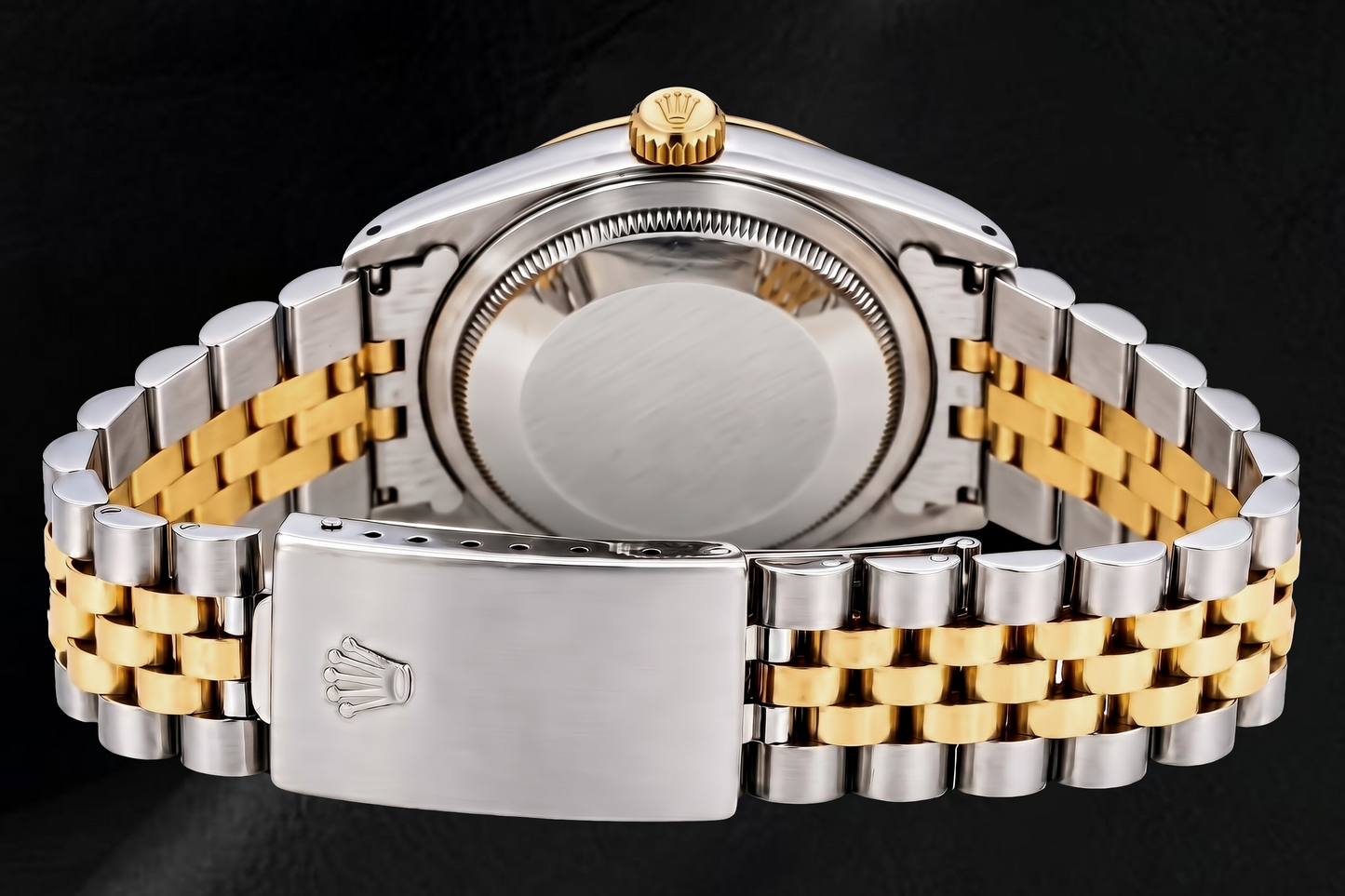 Rolex Datejust 16013 36 mm Orologio Bicolore Quadrante con Diamanti Champagne Jubilee