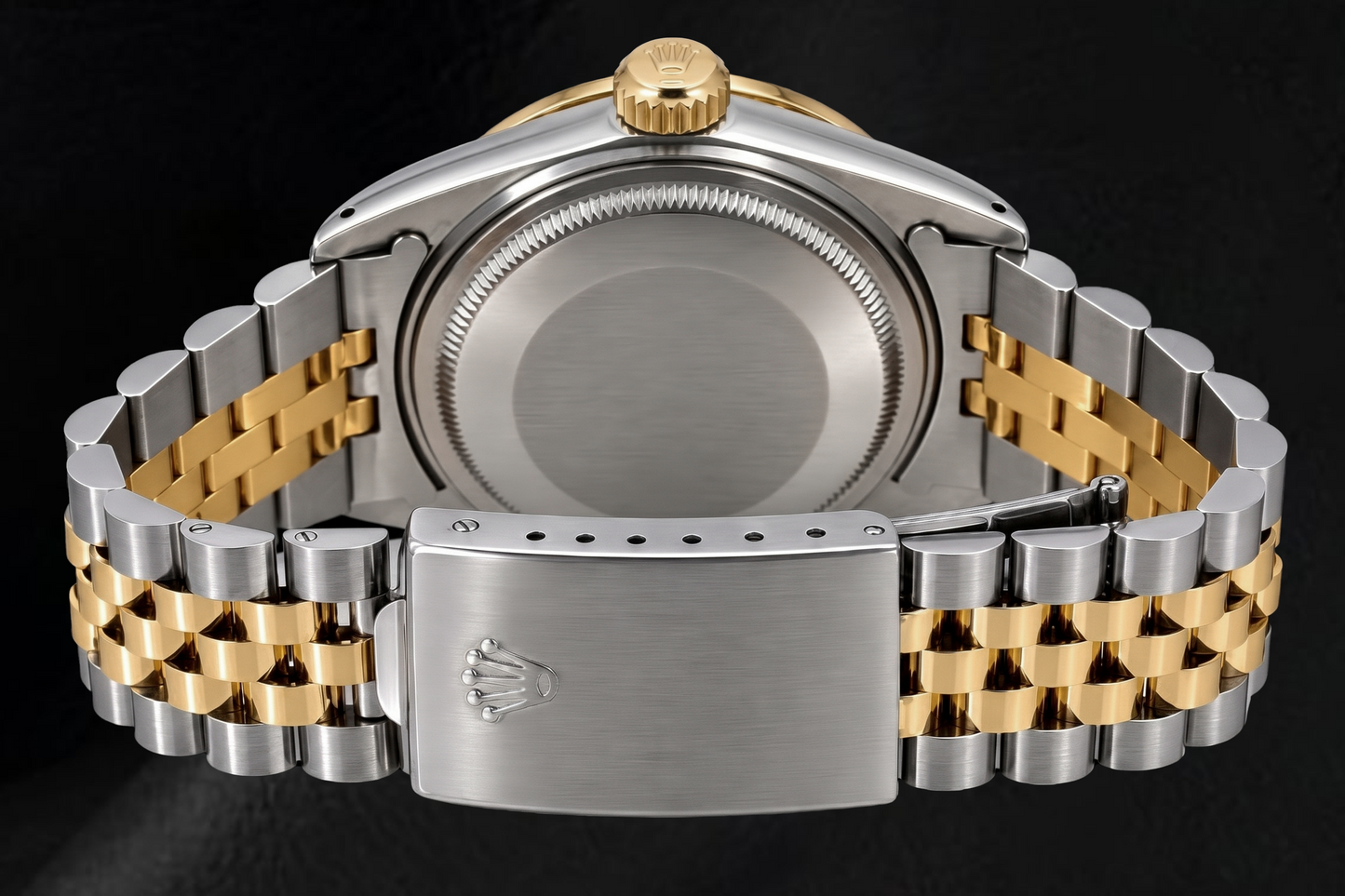 Rolex Datejust 16013 36mm Orologio Bicolore Quadrante Rosso con Diamanti