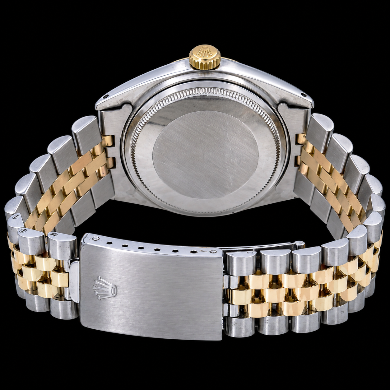 Rolex Datejust 16013 36mm Orologio Bicolore Quadrante Rosso con Diamanti Bracciale Jubilee
