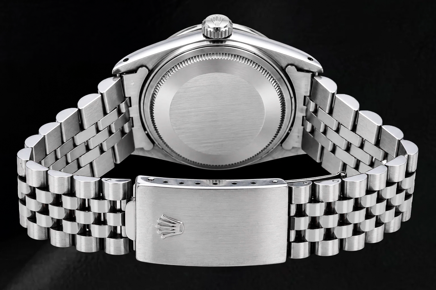 Rolex Datejust 16014 36 mm Orologio in Acciaio Inossidabile con Quadrante Rosso con Diamanti