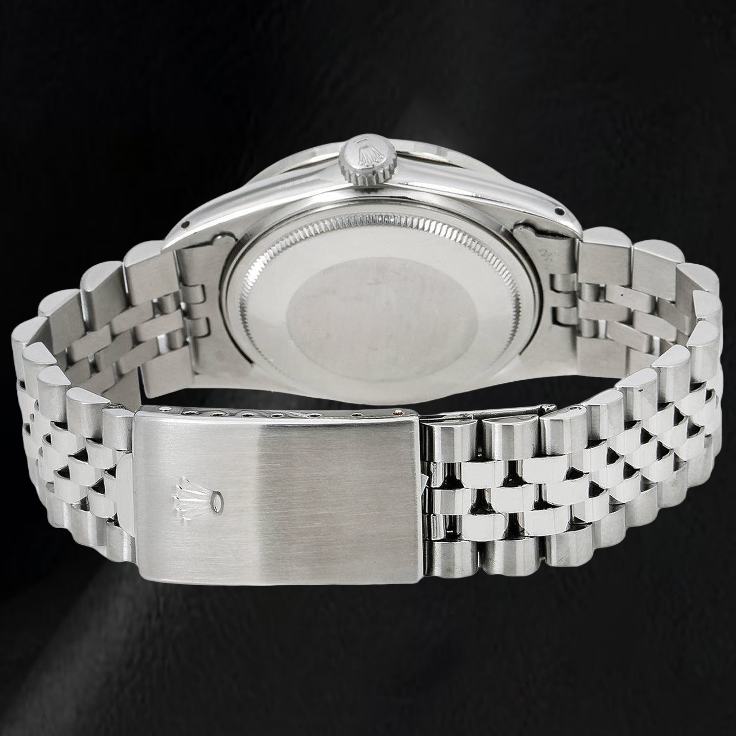 Rolex Datejust 1601 36 mm Orologio in Acciaio Inossidabile con Quadrante Grigio con Diamanti