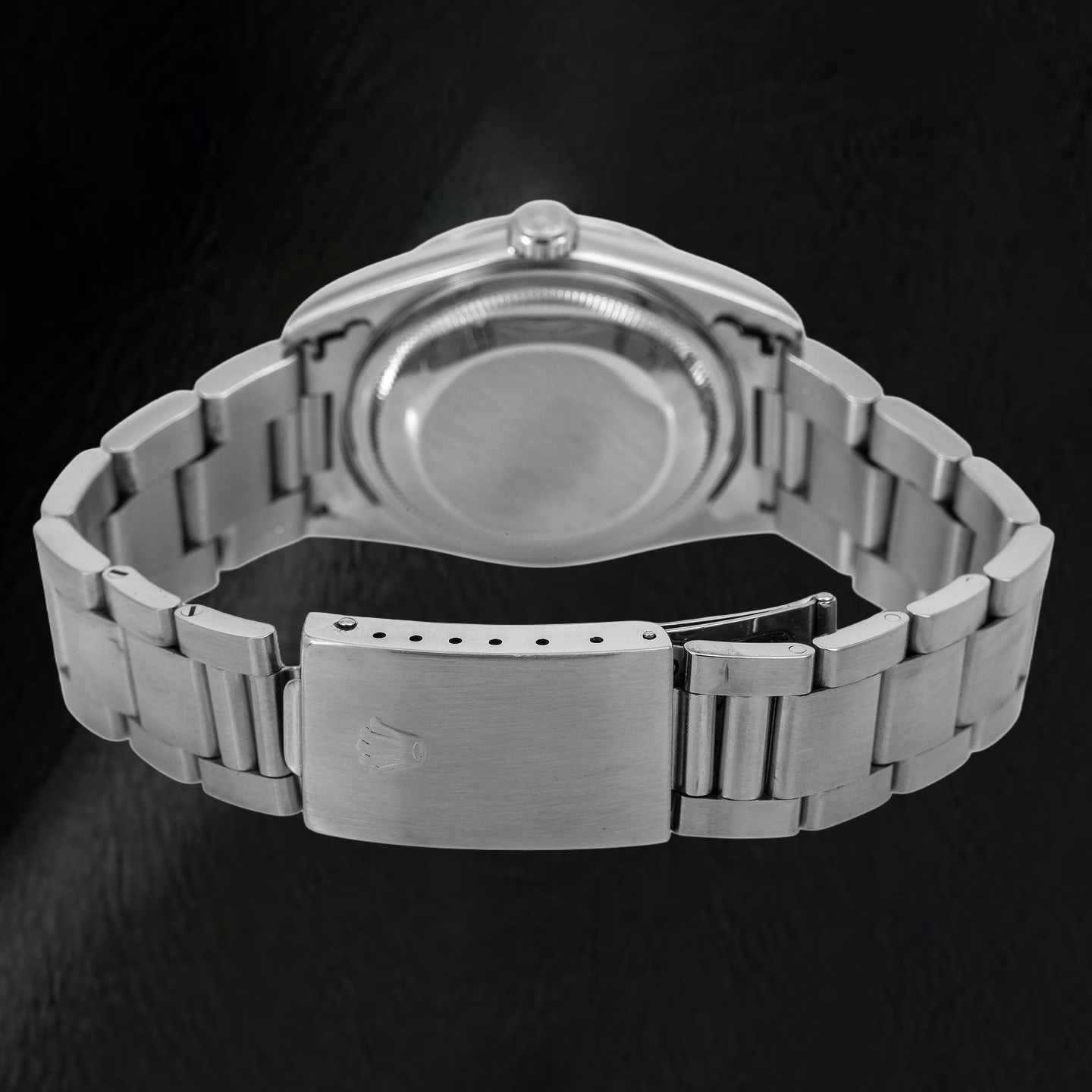 Orologio Rolex Datejust 16220 36 mm in Acciaio Inossidabile, Quadrante Argento con Indici a Bastone, Bracciale Oyster