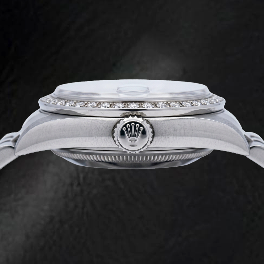 Rolex Datejust 16234 36 mm Orologio in Acciaio Inossidabile con Quadrante Blu con Indici a Bastone