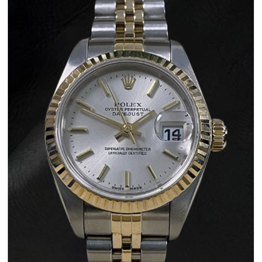 Rolex Datejust 26 mm Anno 2002 Acciaio Inossidabile e Oro Giallo Orologio da Donna